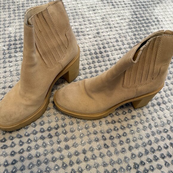 Dolce Vita Hawk H2O Women's Dune Suede 8.5 - Picture 4 of 5